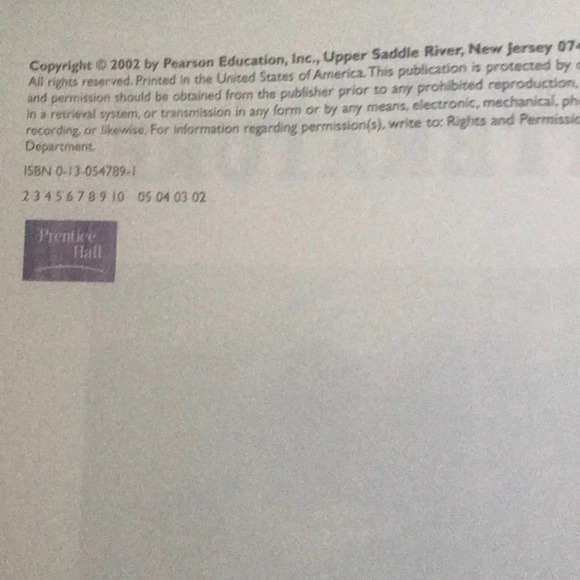 PRENTICE Hall Literature Student Text book gold level - Picture 3 of 4